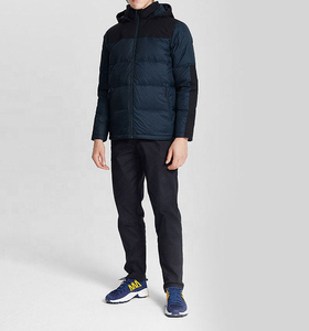 TIXAY SPORTS Customized Logo <b>Men's</b> High Quality Keep <b>Warm</b> Windbreaker Puffer <b>Jacket</b> Anti-Uv Crew Neck Loose Fit Lightweight - Product Image 4