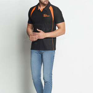 Nouveau design, polos en coton doux pour hommes, col confortable, coupe ajustée, vêtements décontractés pour le bureau, tenue quotidienne, style moderne - Product Image 4