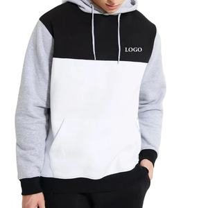 Algodón/poliéster personalizado su propio logotipo pulóver Sudadera con capucha con canguro transpirable pulóver Sudadera con capucha básicos algodón mezclado - Product Image 1