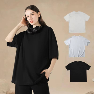 Camiseta personalizada para mujer con estampado de alta calidad, logotipo impreso personalizado, camiseta formal de verano para mujer - Product Image 3