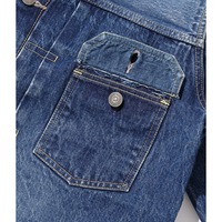 Veste en jean vintage pour homme 2025 – Hiver, haute qualité, respirante, services OEM, prix raisonnable, délavage supérieur
