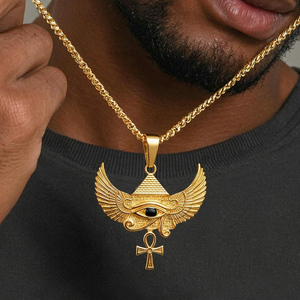 Collar con Colgante de Oso Chapado en Oro con Circonitas Microincrustadas, Cadena de Eslabones, Joyería Hip Hop para Hombre, Oro de 14K Certificado, 20.3g - Product Image 1