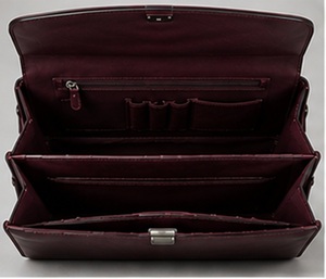 Luxury Genuine <b>Leather</b> <b>Messenger</b> Retro Classic Portable Vintage Office Laptop Business Casual Soft <b>Bag</b> Men Travel Use Full Grain - Product Image 5