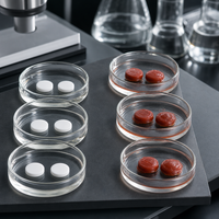 Flacons en verre injectables, bouteilles d'huiles essentielles, contenants de stockage, flacons compte-gouttes