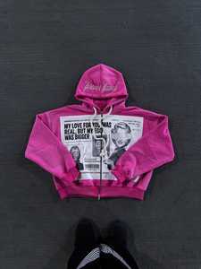 Custom High Quality Mens Zip up Baggy Oversized Side Stripe Sweatsuit Hoodie and <b>Sweatpants</b> <b>Set</b> Men's Tracksuit - Product Image 3