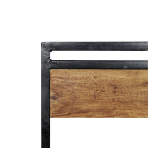 Chaise cantilever Vandana Lyra Terra en bois d'acacia et rotin (lot de 2) - Product Image 3