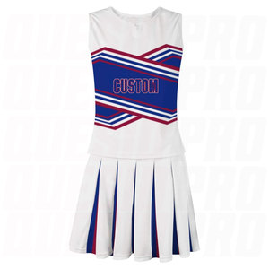 Uniformes de Porristas Personalizados, Cómodos y Elásticos, Conjuntos Deportivos Profesionales para Niñas, Tejido Transpirable de Alto Rendimiento - Product Image 2