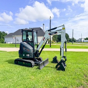Bobcatts Mini <b>Excavator</b> Compact Hydraulic <b>Excavator</b> <b>Machine</b> With Easy Controls For Garden Construction And Earthmoving - Product Image 4