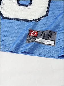 Maillot de football américain personnalisé, imprimé par transfert thermique, maille respirante, manches courtes, couleur personnalisable - Product Image 5