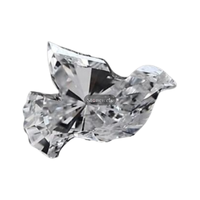 Diamant de colombe cultivé en laboratoire HPHT CVD, synthétique, naturel, certifié IGI, 3 carats, qualité D VVS, vente en gros