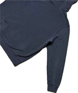 Sweat à capuche oversize en coton et polyester, coupe carrée, épaules tombantes, options d'impression en relief disponibles, sweat à capuche oversize pour homme en coton - Product Image 2