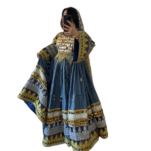Kuchi vestido afgano traje afgano étnico afgano tradicional Kuchi trajes tribales Afganistán vestidos Peshawar Pakistán - Product Image 1