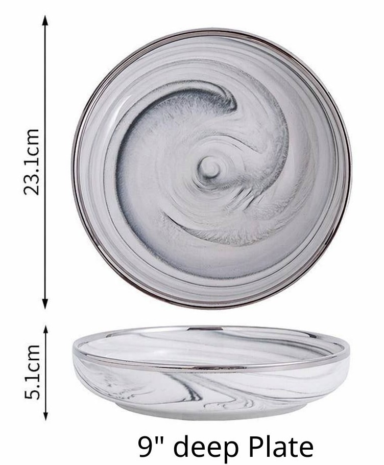 9" deep Plate