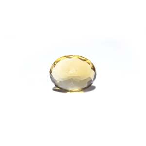 Natural Oval Cabochon Citrine Loose Gemstone 5.12 Carat for Fine Jewelry - Product Image 2