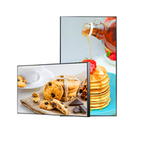 Pantallas Digitales de Menú 4K de 49 Pulgadas para Restaurantes y Camiones de Comida, Admite Montaje en Techo y Pared