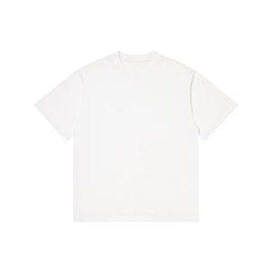T-shirt à manches courtes pour homme, couleur unie, col rond, coupe classique, style décontracté, tissu jersey 100% coton - Product Image 2