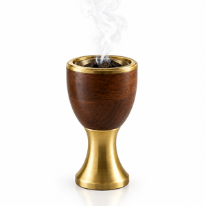 Quemador de Incienso de Sándalo 100% Natural, Ecológico y Hecho a Mano, Difusor de Aroma de Madera, Fragancia Religiosa para el Hogar, Bakhoor para Todas las Estaciones - Product Image 3