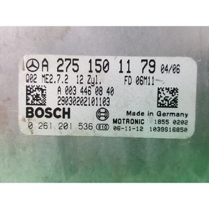 ECU และโมดูลคอมพิวเตอร์มือสองสำหรับรถยนต์ S-class รุ่น A2751501179 - Product Image 6