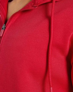 Sudadera con Capucha de Forro Polar para Mujer, de Alta Calidad, con Bordado, Estilo Casual, Diseño Sostenible, Logotipo Frontal Personalizado para Invierno, al por Mayor - Product Image 5