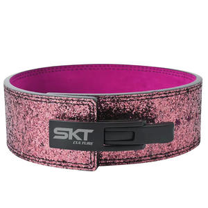 Cinturón de Levantamiento de Pesas con Hebilla de Palanca Reforzada y Costuras Reforzadas para Sentadillas y Peso Muerto, con Logotipo Personalizado, para Fitness y Seguridad, Pakistán - Product Image 6