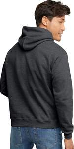 Sudadera con Capucha Básica para Hombre, de Algodón, Manga Larga, Informal, para Invierno, Diseño Sólido, Cómoda y Ecológica - Product Image 3