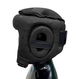 Protège-tête de boxe intégral en cuir, portable, respirant, réglable, personnalisable pour l'entraînement MMA, vente en gros 2026 - Product Image 2