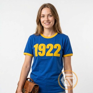 เสื้อยืดชมรมหญิง GREEK TREASURES Sigma Gamma Rho ผ้าโพลีเอสเตอร์/คอตตอนเจอร์ซีย์ ปักโลโก้ ป้องกันรังสียูวีบางส่วน ขายส่ง - Product Image 4