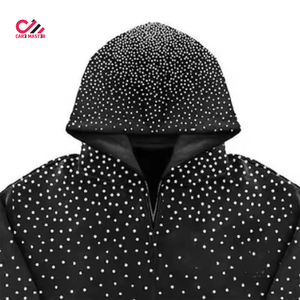 Trajes Deportivos Personalizados con Pedrería para Hombre, Diseño y Color Sólido, Talla Adulto, Ropa Urbana, Último Diseño - Product Image 5