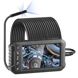 Telecamera Endoscopica Industriale con Schermo da 5 Pollici, Tripla Lente, Cavo Semi-Rigido da 15 Metri, 1080P, 8 + 2 Luci LED - Product Image 2