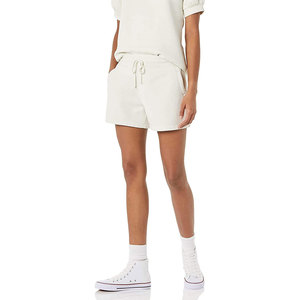 กางเกงขาสั้นผู้หญิงผ้าฟลีซขายส่ง แห้งเร็ว ระบายอากาศดี เหมาะสำหรับวิ่ง บาสเก็ตบอล ยิม โยคะ ออกกำลังกาย เทรนนิ่ง เพิ่มประสิทธิภาพการเล่นกีฬา - Product Image 2