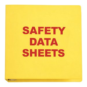 Protège-documents Brady Standard MSDS à anneaux de 2,5 pouces pour documents de sécurité en laboratoire - Product Image 2