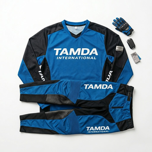 Traje de Motocross Personalizado para Adultos |   Conjunto de Jersey y Pantalón al por Mayor – 100% Poliéster de Secado Rápido para Motociclismo - Product Image 5