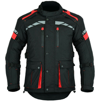 Blouson de moto personnalisé haut de gamme respirant et imperméable pour homme, grande taille, imprimé, coupe-vent avec fermeture éclair et protection rembourrée pour l'été