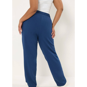 Pantalones Deportivos para Mujer, Cintura Media, Elásticos, con Puños Elásticos Personalizados, Diseño Sólido, Logotipo Estampado, Doble Cintura - Product Image 6