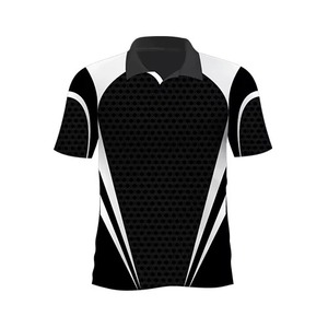 Custom OEM for Shirts Printed <b>Heat</b>-Transfer Regular Fit 100% Polyester Beaded Breathable Quick Dry Stand Collar Casual - Product Image 3