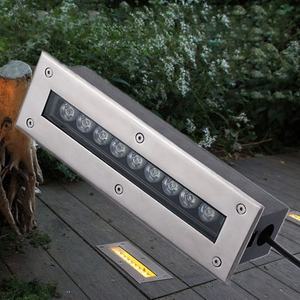 Lámpara LED Lineal para Exteriores IP67, Empotrable en Suelo, 3W 6W 12W 18W 24W, Iluminación Subterránea para Paisajes - Product Image 2