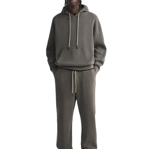 ชุดวอร์มผู้ชายสำหรับฤดูหนาว น้ำหนักเบา ระบายอากาศได้ดี เหมาะสำหรับการฝึกซ้อม วิ่งจ๊อกกิ้ง ดีไซน์ทันสมัย สไตล์สตรีทแวร์ลำลอง ผ้าฟลีซ 100% ผ้าฝ้าย - Product Image 1