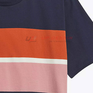 Camiseta de Hombre al por Mayor con Logotipo Personalizado, 100% Algodón, Cuello Redondo, Corte Holgado, Servicio OEM, Color Sólido, Transpirable - Product Image 5