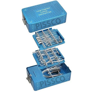 Juego de instrumentos de bloqueo para fragmentos grandes PISSCO, bandeja de instrumentos para placas de bloqueo ortopédicas, juego de implantes ortopédicos de bloqueo - Product Image 5