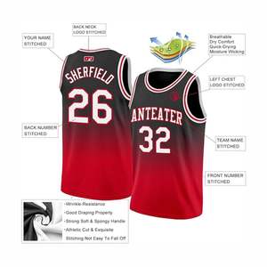 Camiseta de Baloncesto Casual Sublimada con Impresión Personalizada, Ligera, Transpirable, de Poliéster, Uniforme Deportivo para Equipo, Entrenamiento Atlético - Product Image 5