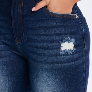 Shorts en jean décontractés pour femme, coupe bootcut, en nylon/coton imperméable, respirant et à séchage rapide, motif tendance, prix raisonnable, qualité supérieure - Product Image 6