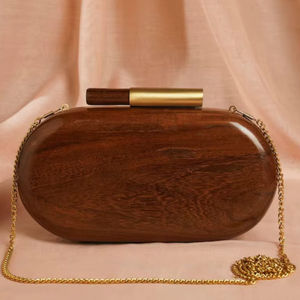 Accesorios de Madera Hechos a Mano, de Moda, para Mujer, con Color Personalizado, Precio al por Mayor para Exportación a India - Product Image 1