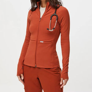 Conjuntos de Uniformes Médicos para Mujer al por Mayor, 100% Algodón, Tela de Lona, Uniformes de Enfermera Personalizables en Diferentes Tallas - Product Image 1