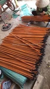 ด้ามไม้กวาดยูคาลิปตัสเคลือบลายไม้พีวีซีจากโรงงาน - Product Image 5