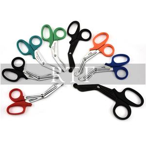 Tijeras médicas de alta calidad para lesiones, tijeras de vendaje para lesiones, Lister, EMT, enfermería, con mango de plástico - Product Image 4