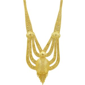 Wholesale 14K 18K 24K Micron Gold Filled <b>Fashion</b> <b>Necklaces</b> Dubai Style Bridal Jewelry Set Traditional Turkish Design Jewelry Set - Product Image 5