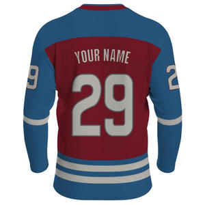 Camiseta de Hockey sobre Hielo Personalizada, Uniforme de Hockey Transpirable para Verano, Uniforme de Alto Rendimiento para Clubes, Fabricante de Pakistán - Product Image 2