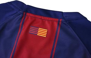 Maillot de football bleu et rouge pour homme, en polyester respirant, coupe classique, vêtements de sport pour adulte - Product Image 6