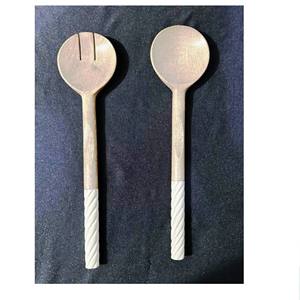 Utensilios para Ensaladas Hechos a Mano, Ecológicos, Aptos para Lavavajillas, para Cocina, Hechos en India - Product Image 4