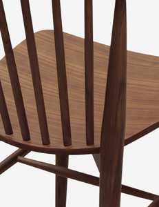 เก้าอี้รับประทานอาหารไม้สักแท้หุ้มเบาะ ดีไซน์เรียบง่าย ทันสมัย เป็นมิตรกับสิ่งแวดล้อม ทนทาน ออกแบบตามหลักสรีรศาสตร์ สำหรับเฟอร์นิเจอร์โครงการตกแต่งภายใน - Product Image 5